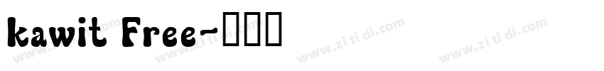 kawit Free字体转换